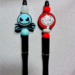 Nightmare before Christmas refillable pens or no sharpen needed lead pencils.